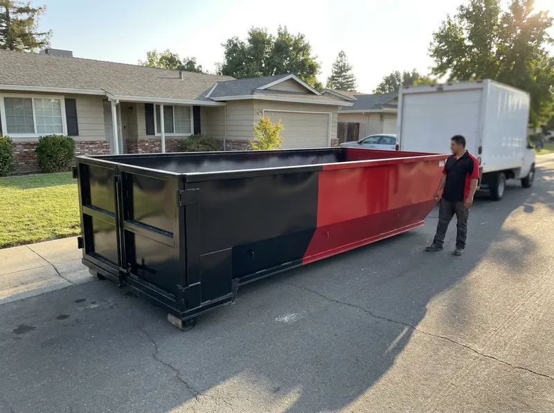 Residential Cleanout Dumpster in Sacramento, CA